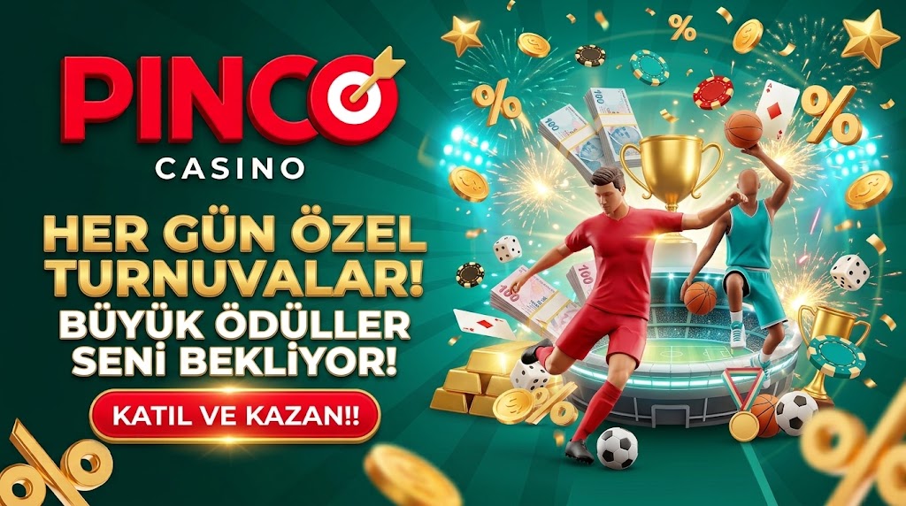 Pinco turnuva ve özel ödüller arayüzü
